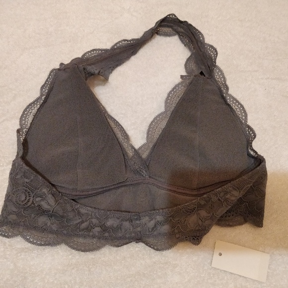 Aeropostale Grey Lace Bralette - Picture 2 of 3